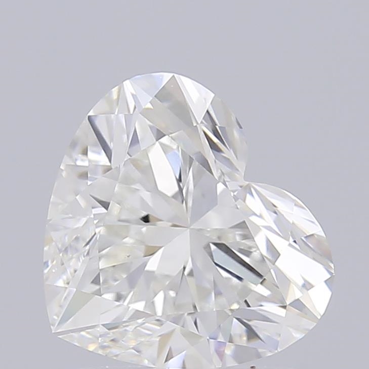 2.02 ct F VVS2 Heart Brilliant lab-grown diamond