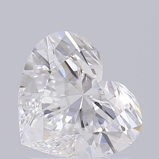 1.54 ct D VS2 Heart Brilliant lab-grown diamond