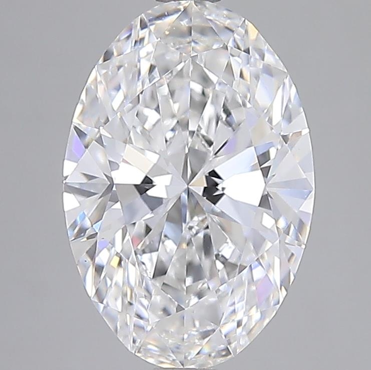 3.10 ct E VVS2 Oval Brilliant lab-grown diamond