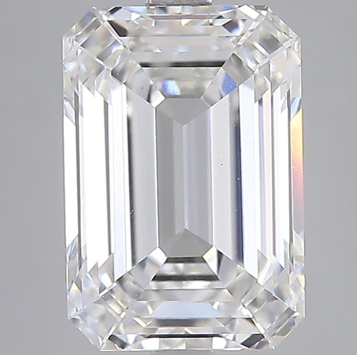 5.04 ct F VS1 Emerald Cut lab-grown diamond