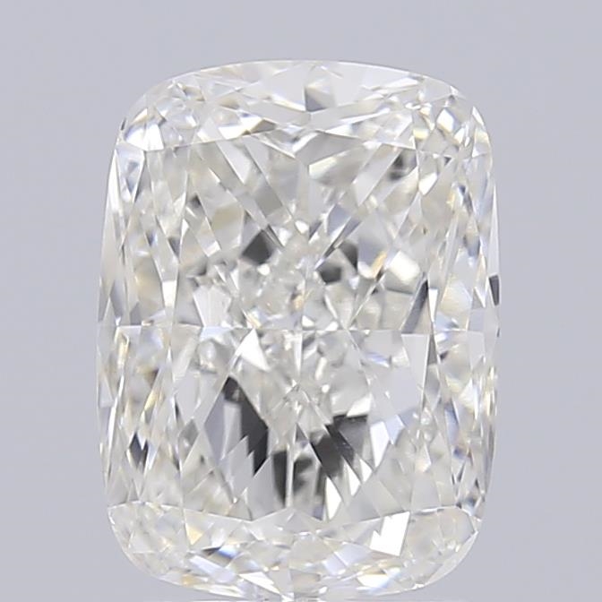 3.08 ct F VVS2 Cushion lab-grown diamond