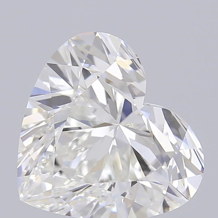 2.50 ct F VVS2 Heart Brilliant lab-grown diamond