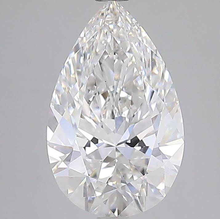 4.06 ct F VVS2 Pear Brilliant lab-grown diamond