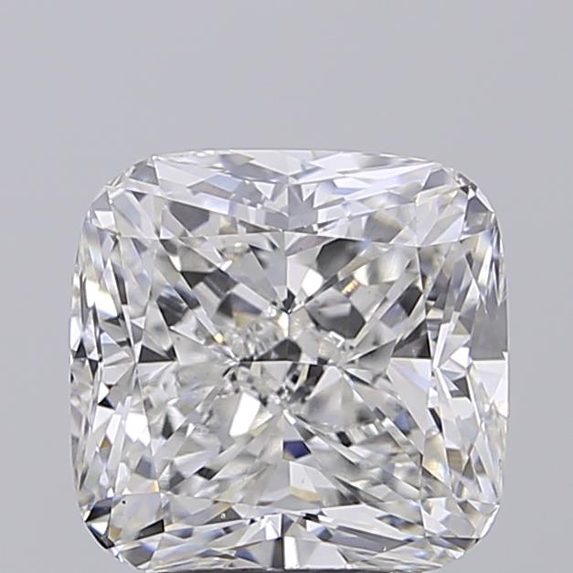 3.13 ct F VS1 Square Cushion lab-grown diamond