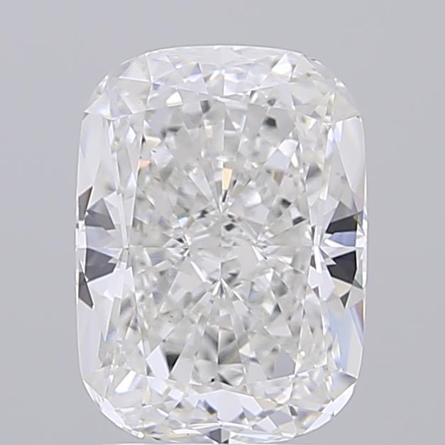 3.01 ct E VS2 Cushion lab-grown diamond