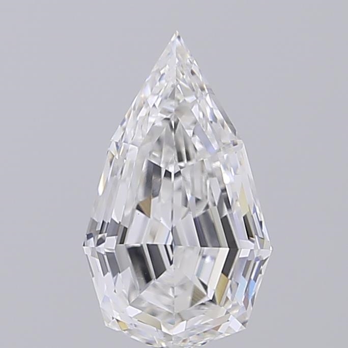 1.99 ct E VS1 Modified Pear Step Cut lab-grown diamond