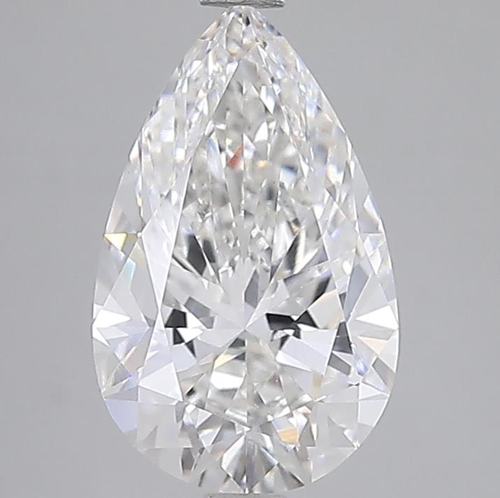 3.04 ct E VS1 Pear Brilliant lab-grown diamond