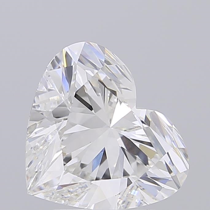 3.02 ct F VS1 Heart Brilliant lab-grown diamond