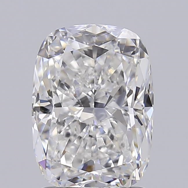 2.04 ct D VVS2 Cushion lab-grown diamond