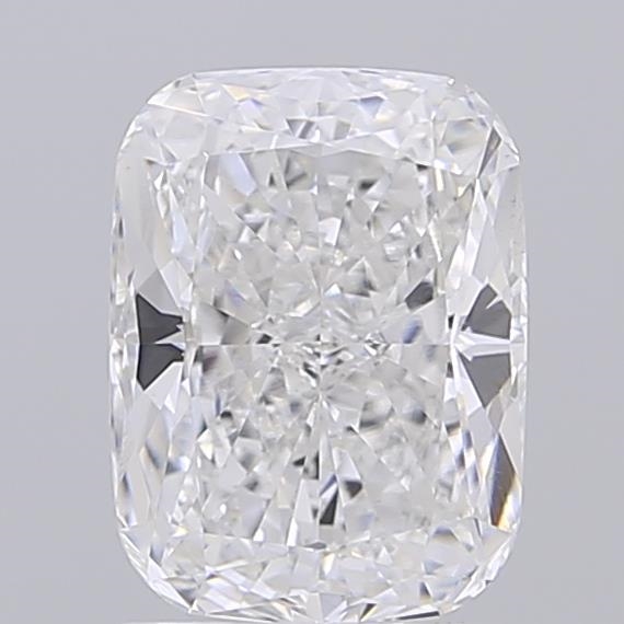 2.09 ct D VS1 Cushion lab-grown diamond