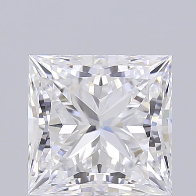 3.05 ct D VVS2 Princess Cut lab-grown diamond