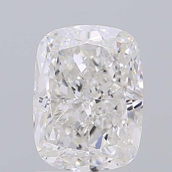 2.02 ct E VVS2 Cushion lab-grown diamond