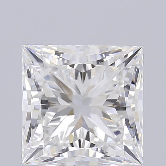 4.03 ct E VVS2 Princess Cut lab-grown diamond