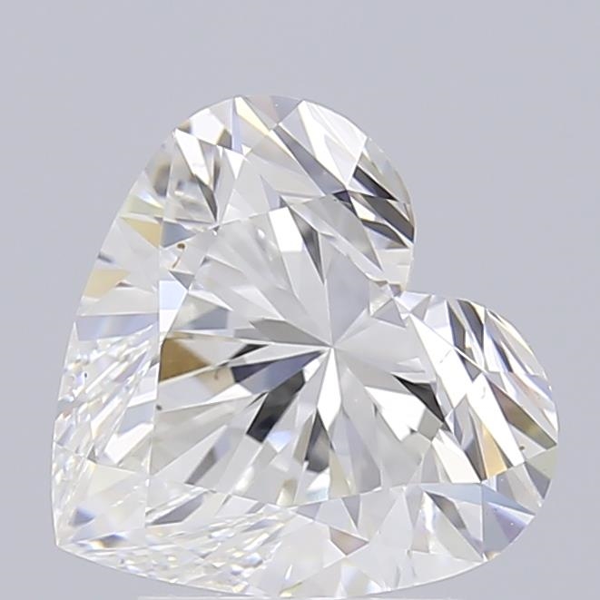 3.07 ct E VVS2 Heart Brilliant lab-grown diamond