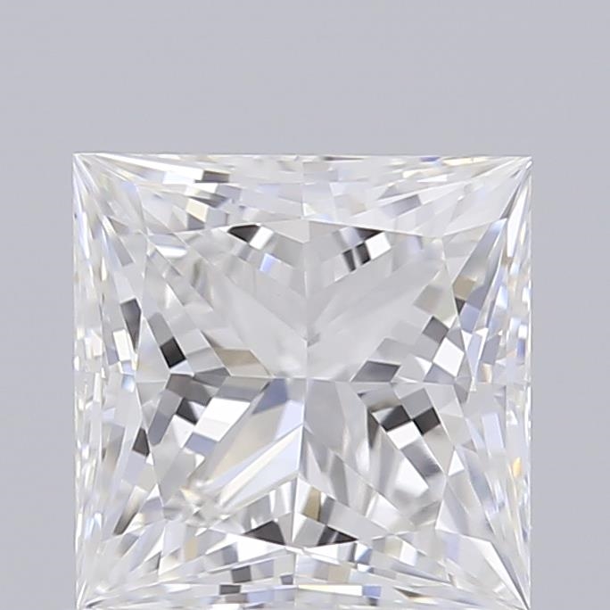 1.07 ct D VS1 Princess Cut lab-grown diamond