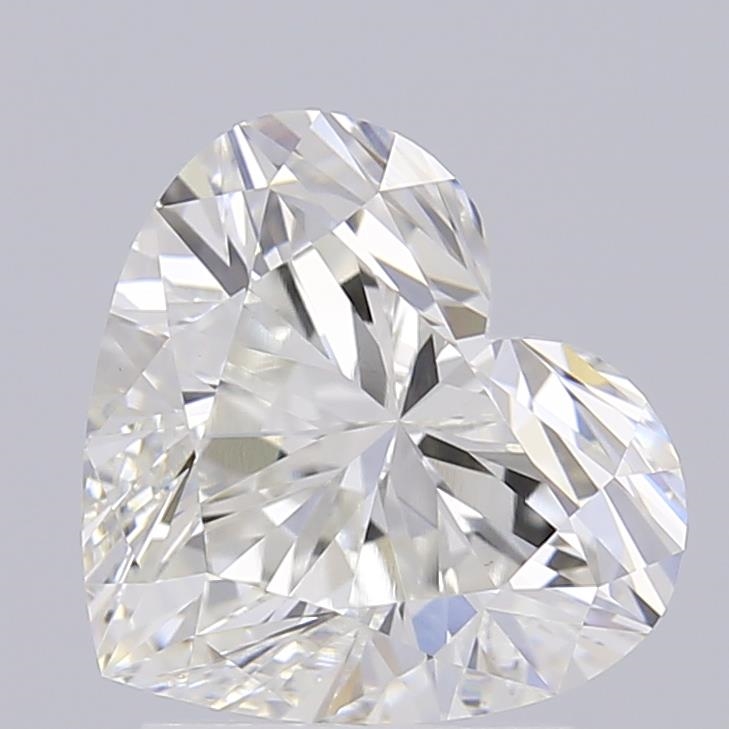 2.52 ct F VS1 Heart Brilliant lab-grown diamond