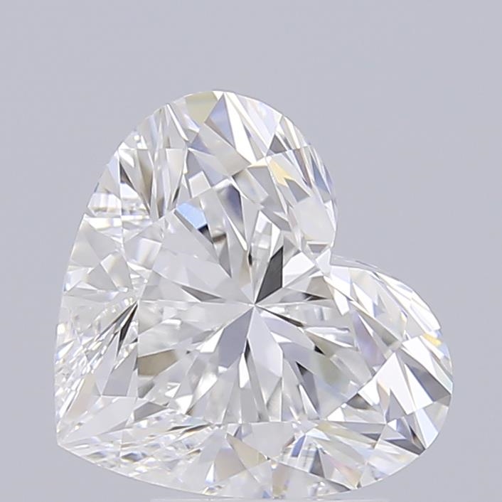 4.09 ct E VVS2 Heart Brilliant lab-grown diamond