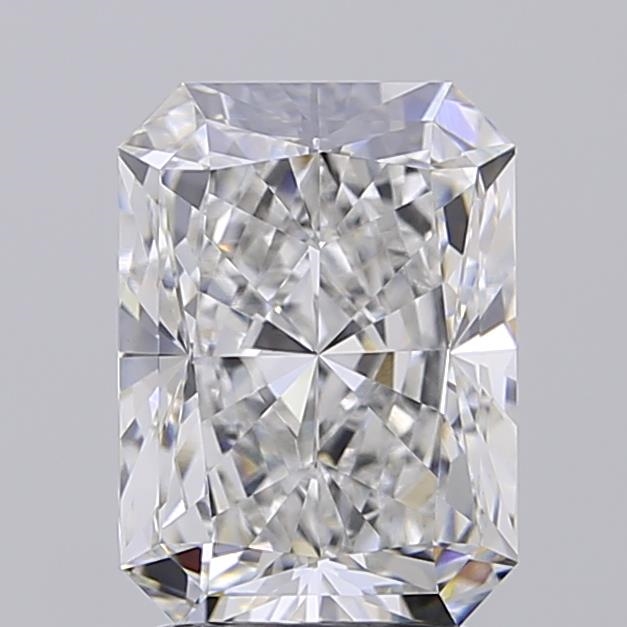3.01 ct D VVS2 Radiant lab-grown diamond