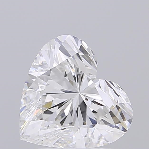 2.08 ct D VVS1 Heart Brilliant lab-grown diamond