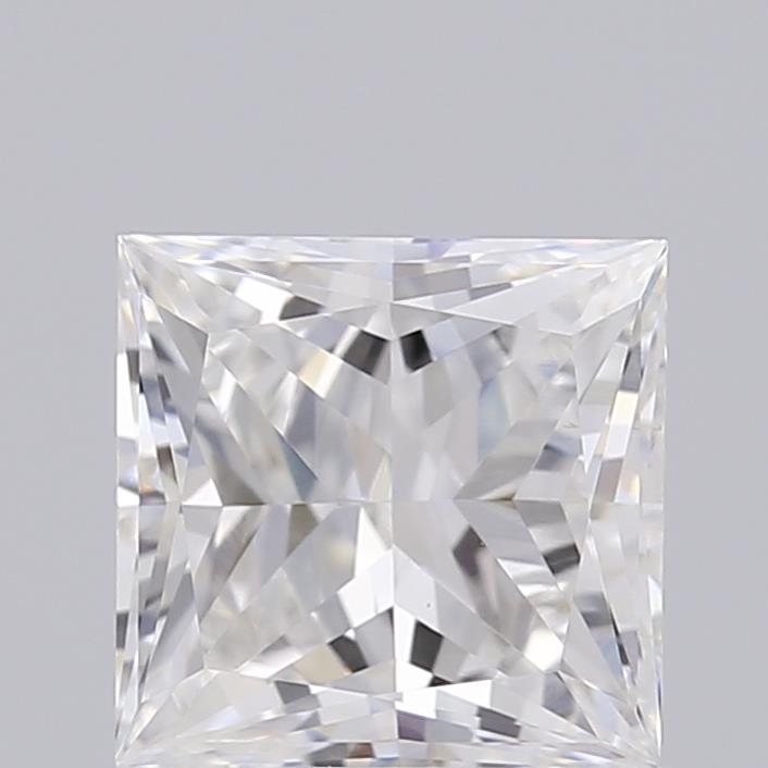 1.02 ct F VVS2 Princess Cut lab-grown diamond