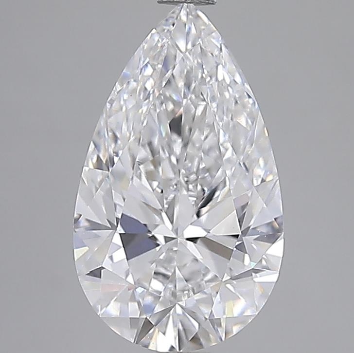 3.02 ct D VVS2 Pear Brilliant lab-grown diamond