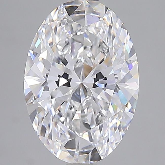 3.02 ct E VVS1 Oval Brilliant lab-grown diamond