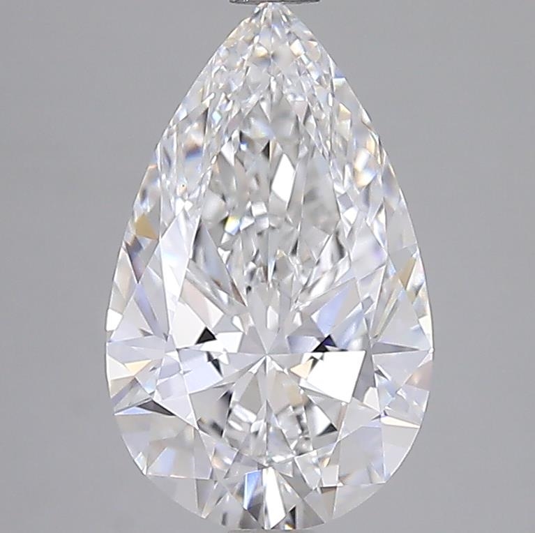3.10 ct E VVS2 Pear Brilliant lab-grown diamond
