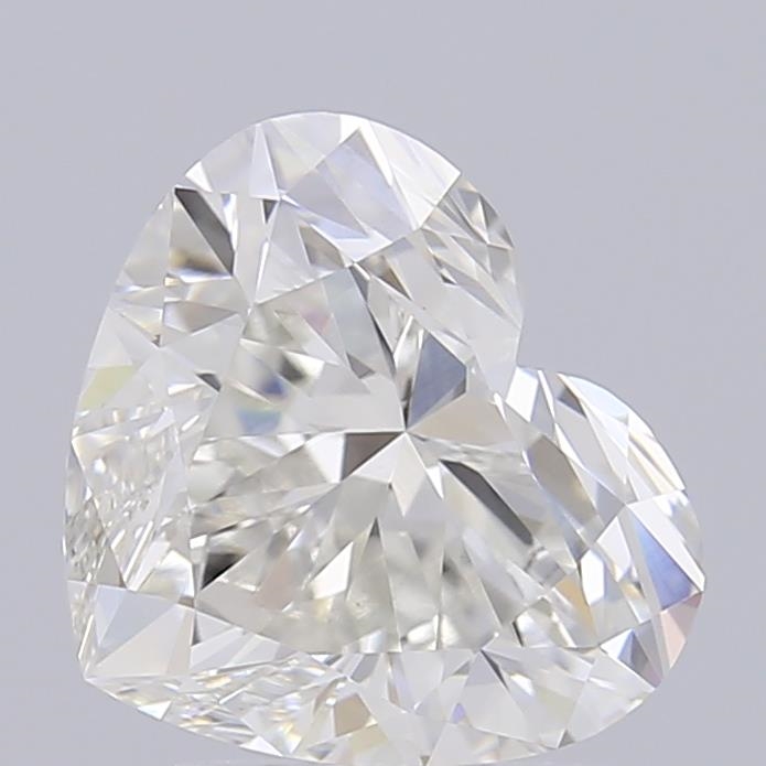 2.52 ct F VVS2 Heart Brilliant lab-grown diamond