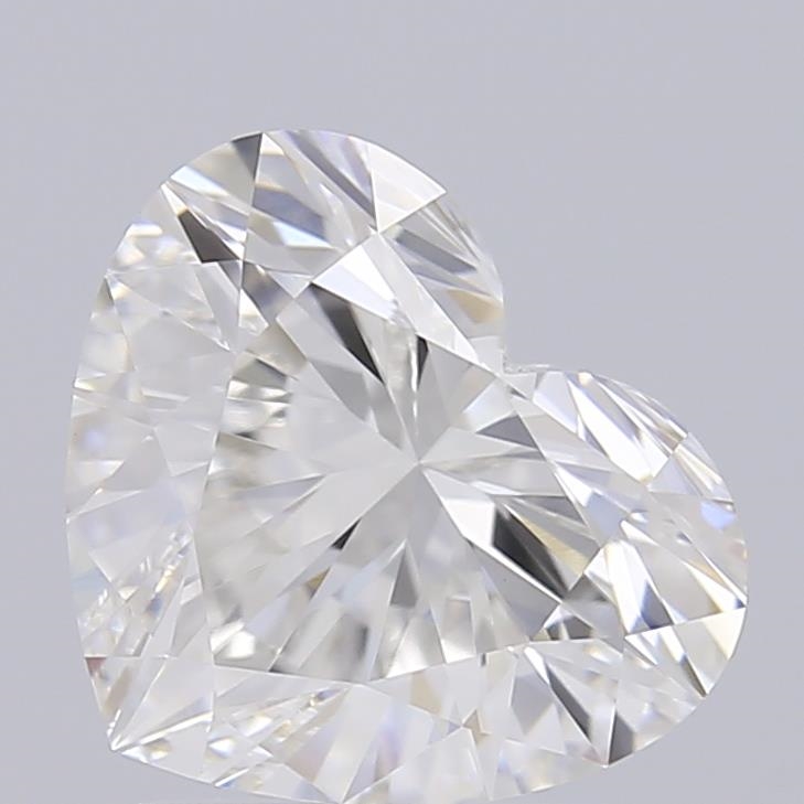 2.05 ct F VVS2 Heart Brilliant lab-grown diamond
