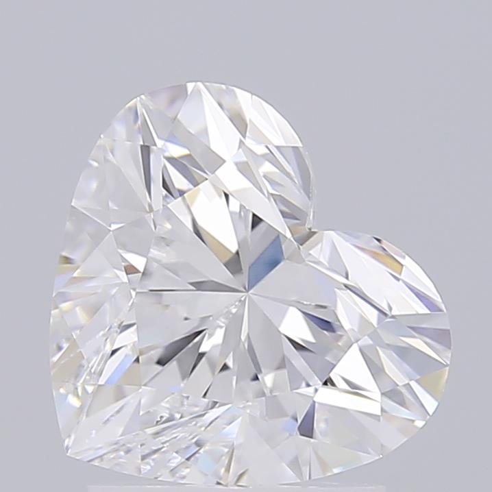 2.09 ct D VVS2 Heart Brilliant lab-grown diamond