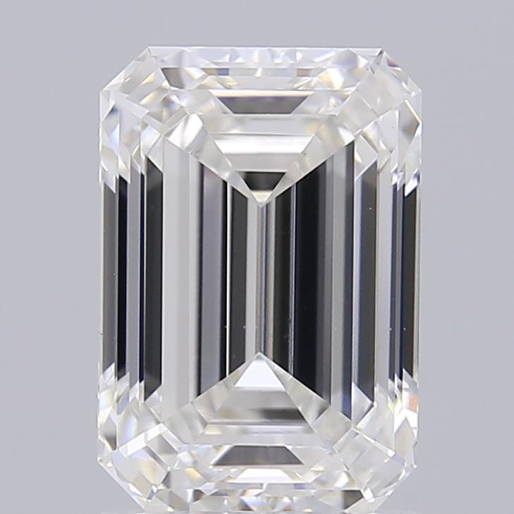 2.09 ct F VS1 Emerald Cut lab-grown diamond