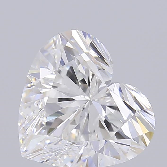 2.58 ct D VVS2 Heart Brilliant lab-grown diamond