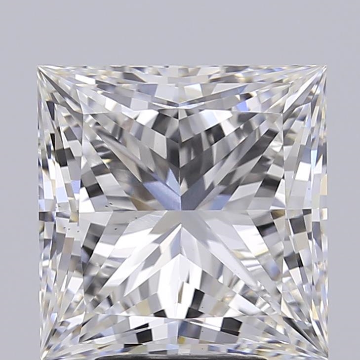 5.08 ct E VS1 Princess Cut lab-grown diamond