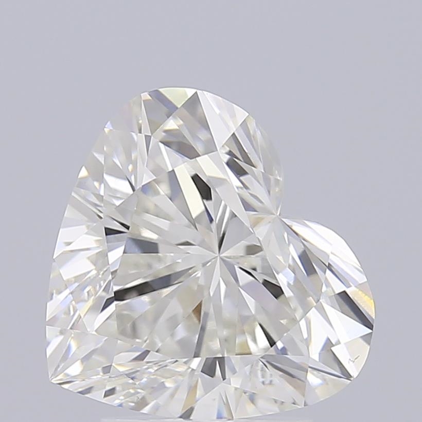 3.04 ct G VVS2 Heart Brilliant lab-grown diamond