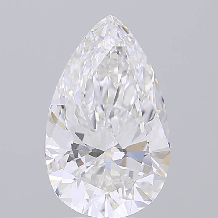 2.57 ct E VS1 Pear Brilliant lab-grown diamond