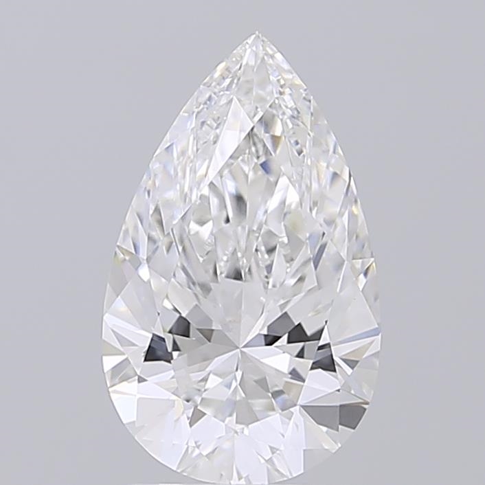 2.10 ct D VVS2 Pear Brilliant lab-grown diamond