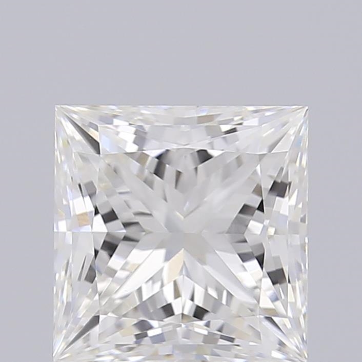1.04 ct E VVS2 Princess Cut lab-grown diamond