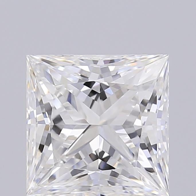 1.91 ct E VVS2 Princess Cut lab-grown diamond