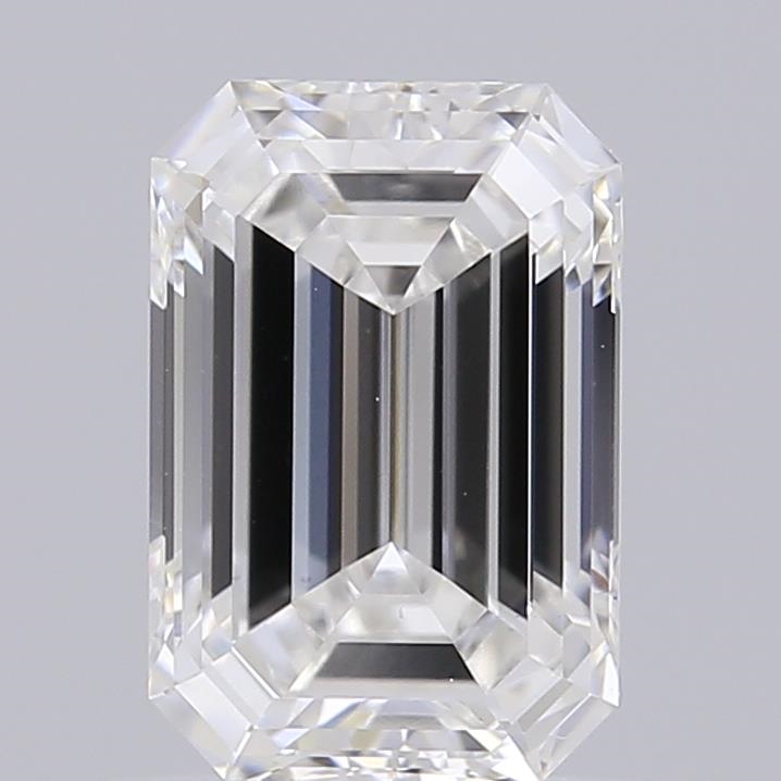 1.02 ct E VVS2 Emerald Cut lab-grown diamond