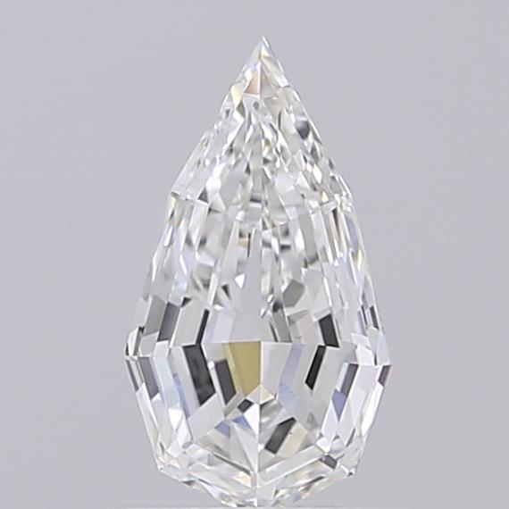 1.08 ct E VVS2 Modified Pear Step Cut lab-grown diamond