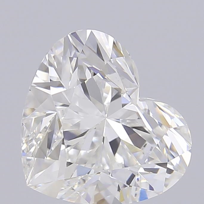 2.50 ct F VVS2 Heart Brilliant lab-grown diamond
