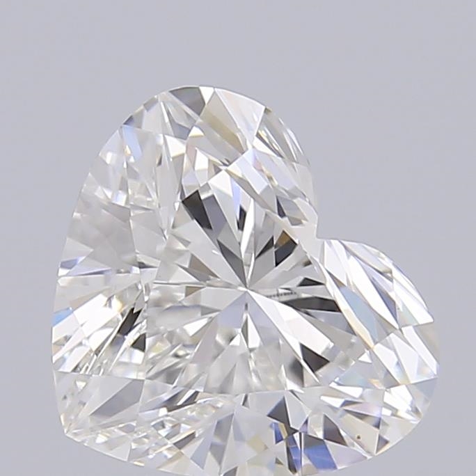 2.07 ct F VVS2 Heart Brilliant lab-grown diamond