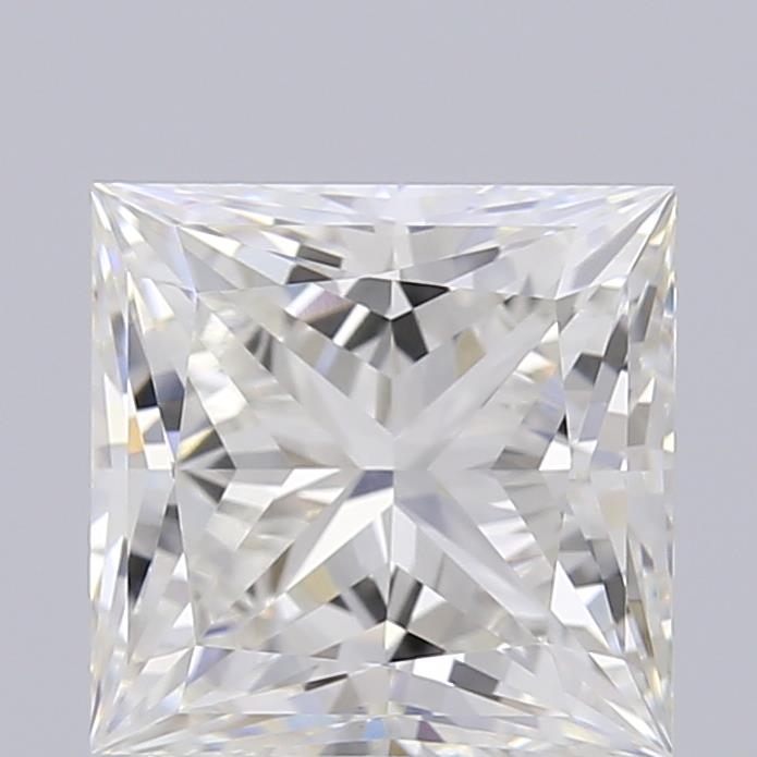 2.06 ct G VVS2 Princess Cut lab-grown diamond