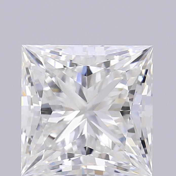 2.06 ct E VS1 Princess Cut lab-grown diamond